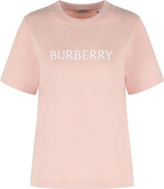 Burberry Frankie roze katoenen T-shirt