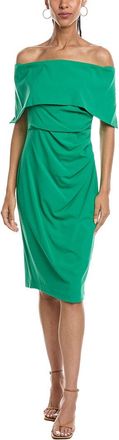 Vince Camuto Off The Shoulder Solid Mini Dress