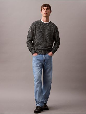 Calvin Klein Jeans Calvin Klein Mens 90s Straight Tencel Blend Jeans - Blue - 30W x 30L