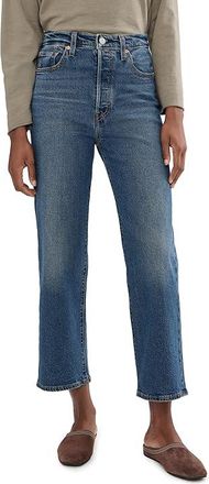 Levi's Ribcage Straight Ankle Lightweight Womens Clothing Analyze This : 31 27, Cotton/Denim/Elastane