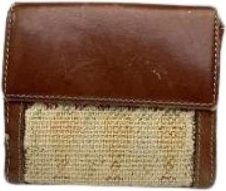 Gucci Pre-owned Wallets, female, Beige, Size: ONE SIZE Pre-owned Vintage Wallet