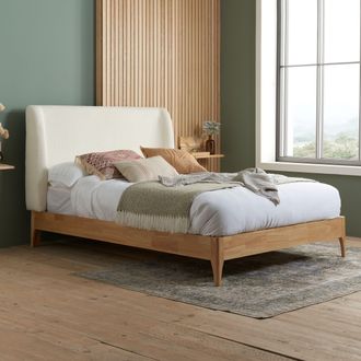 Birlea Halfden Bed Frame in White | Size: Double