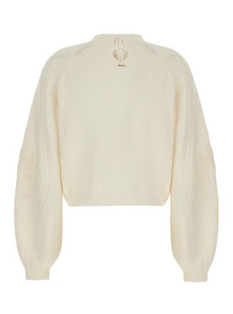 Twinset Madreperl Sweater - White