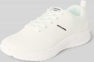 Jack & Jones Jack & Jones Sneaker mit Label-Detail Modell CROXLEY in Weiss, Gr&ouml;&szlig;e 40
