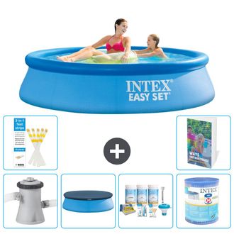 Intex Piscina Easy Set Redonda - 244x61 Cm - 7-piezas S208
