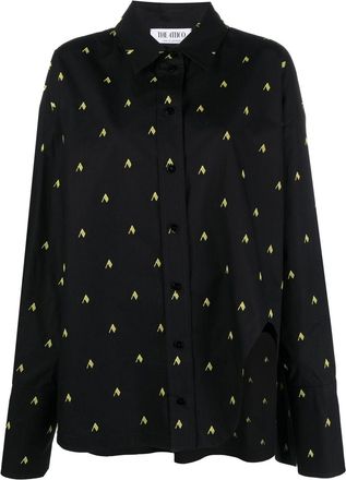 The Attico Allover Print Shirt