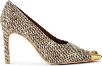 Kurt Geiger Regent Court Cap Toe Pump in Open Beige at Nordstrom, Size 9.5Us