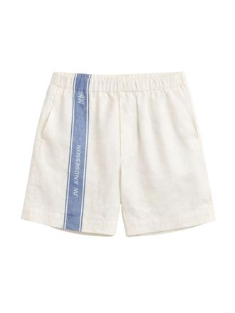 J.W.Anderson White Contrasting Stripe Shorts
