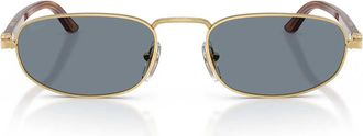 Persol Sunglasses Po1028 S 113256 Gold/Blue Unisex