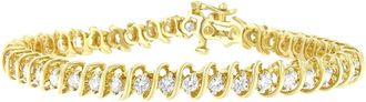 House of Brilliance Haus Of Brilliance 14K 3.00 Ct. Tw. Diamond Link Bracelet