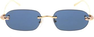 Cartier Zonnebril - unisex - Accessoires - Geel - Maat: ONE Size
