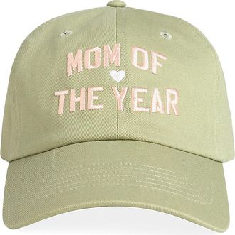 Favorite Daughter Mom of the Year Cotton Twill Baseball Cap in Light Sage at Nordstrom