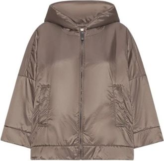 Max Mara Mantel - Dames - Regenjassen - Bruin - XS - Jassen