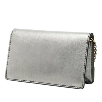 Dior Pre-owned Jadior Leren Schoudertas - Dames - Vintage Mini Tas - Grijs - ONE Size - Leer - Vintage