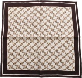 Fendi Pre-owned Scarves, female, Multicolor, Size: ONE SIZE Pre-owned Silk Scarf