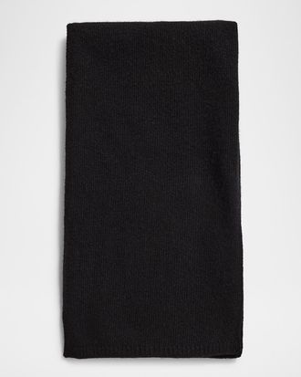 Carolyn Rowan Cashmere Scarf W/ Rolled Trim