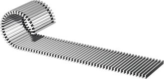 Aco Aco Showerdrain Public Rejilla Enrollable Blanca/ 1993x105 Mm/k3 Resistencia Al Deslizamiento Clase C, 9011.30.20