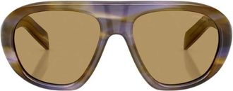 Prada Sole Prc 05 Zonnebril - unisex - Zonnebrillen - Bruin - ONE Size - Accessoires