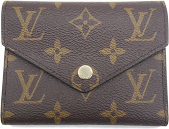 Louis Vuitton Fuchsia Monogram Wallet (Tri-Fold) (Pre-Owned)