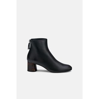 AGL Veta Precious Ankle Boot with Heel in Black Nappa at Nordstrom, Size 38.5