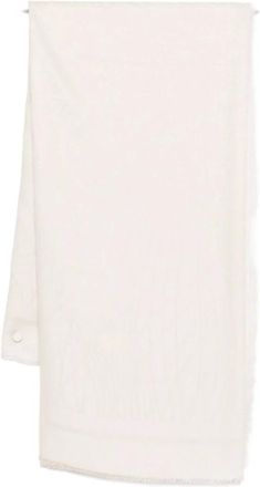Elisabetta Franchi Scarves, female, Beige, Size: ONE SIZE Foulard Scarf with Lurex