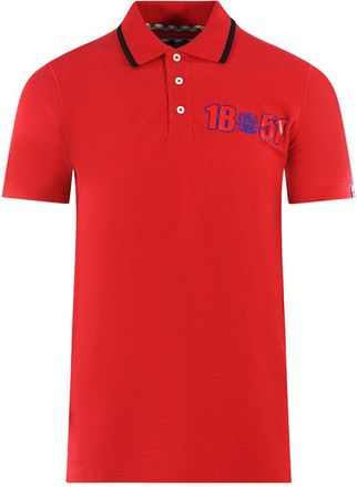 Aquascutum Herenshirt Londen 1851 Polo (Rood)