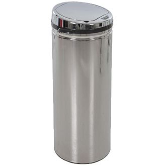 Hailo Papelera Autom&aacute;tica Cromada 42 L - Selekta