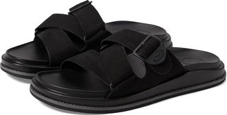 Chaco Townes Slide Womens Sandals Black 1 : 11 B - Medium, Leather