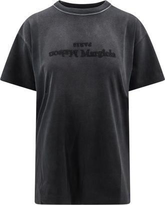 Maison Margiela Reverse Logo-printed Crewneck T-shirt