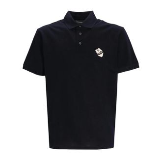 Emporio Armani Heren, Tops, Blauw, Maat: XL