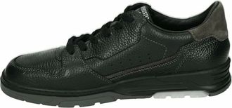 Mephisto Marius Sneaker - Heren - Schoenen - Zwart - Maat: 40 1/2 EU Leer