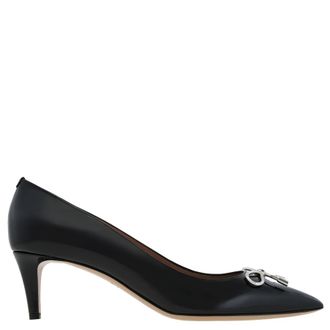 Bally Bruki Bow Embellished Patent Pumps, Brand Size 41 ( US Size 10.5 )