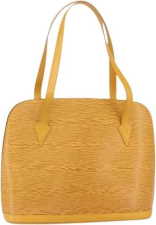 Louis Vuitton Pre-owned Handbags, female, Orange, Size: ONE SIZE Pre-owned Vintage Handbag