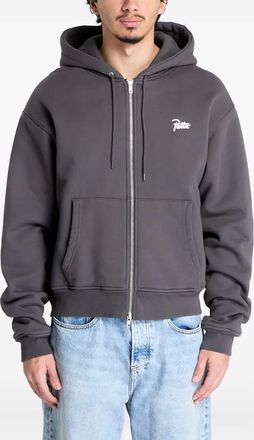 Patta Felpa con cappuccio - Grigio