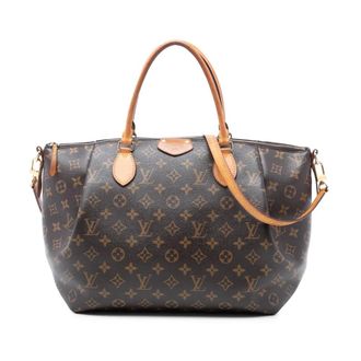 Louis Vuitton Pre-owned Tote Bags, female, Brown, Size: ONE SIZE Pre-owned Printed Leather Tote Bag