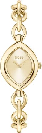 BOSS Fiora Contoured Champagne Bracelet Watch, 29mm x 22.4mm in Gold at Nordstrom