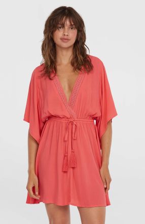 O'Neill Sommerkleid ONEILL ESSENTIALS COVER UP DRESS, Damen, Gr. L (40), N-Gr, froly, Obermaterial: 100% Viskose, Kleider Sommerkleid