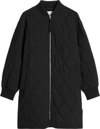 Marc O'Polo Gewatteerde Jas - Heren - Parka Jassen - Zwart - XL - Polyester - Jassen