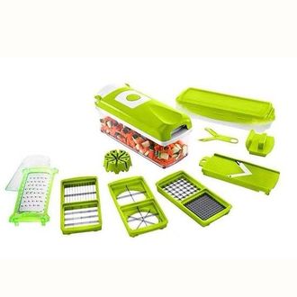 OEM Accesorios De Cocina Ecol&oacute;gicos (juego De 12 Piezas): Cortador De Verduras Para Picar, Rebanar, Rallar Y Cortar En Cuartos Cortador De Ensaladas, Mand