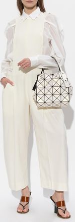 Issey Miyake Jumpsuit With A Waist Cut-out, Womens, Cream