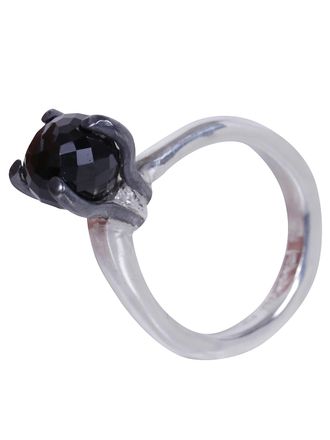 Rosa Maria Ring Black Stone Yoko
