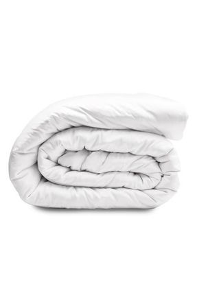 Ettitude Luxe Sateen+ Duvet Cover in Cloud at Nordstrom, Size King