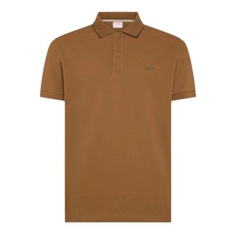Sun 68 Polo Shirts, male, Brown, Size: 2XL Polo Shirt