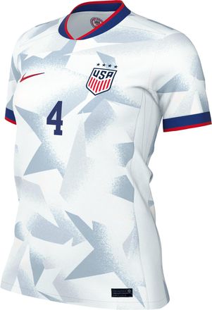 Nike Naomi Girma USWNT 2025 Stadium Home Nike Womens Dri-FIT Soccer Jersey in White | NN203150752-USW