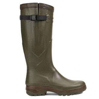 Aigle Parcours 2 Var Rubber Mens Calf Length Boots - Kaki - Size:UK 10.5
