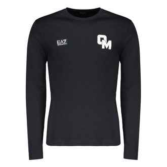 Emporio Armani T-shirt a manica lunga - - Tops - Uomo - Blu - 3XL