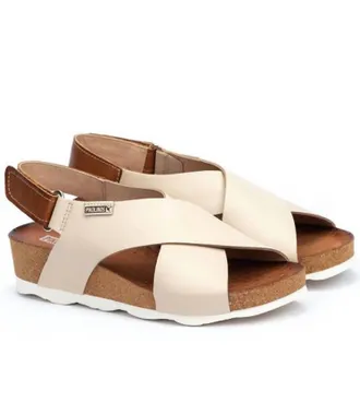 Pikolinos Womens Mahon Sandals In Marfil