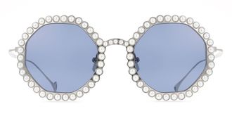 Eyepetizer Jordan C.1-39 Mens Sunglasses Silver Size 46