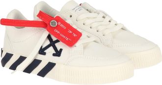 Off-white Off White Kids White/Navy Sneaker