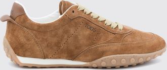 Tod's Sneakers basse in pelle scamosciata con gommini e logo impresso